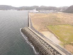 長崎港神ノ島地区道路補修工事